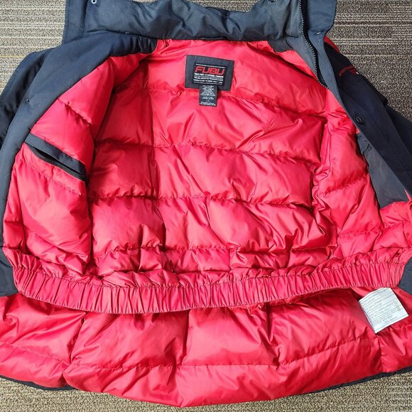 Vintage Y2K FUBU Down Feather Puffer Jacket Coat (L) - Picture 4 of 10